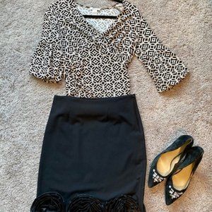 Harold's Bell Sleeve V-Neck Blouse